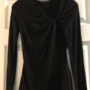BCBGMAXAZRIA Black Label Knit Top